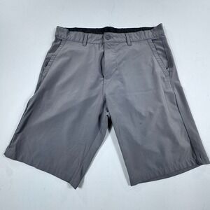 Burnside Mens 34 Lot (5) Gray Stretch Flat Front Chino Shorts Casual Beach Golf